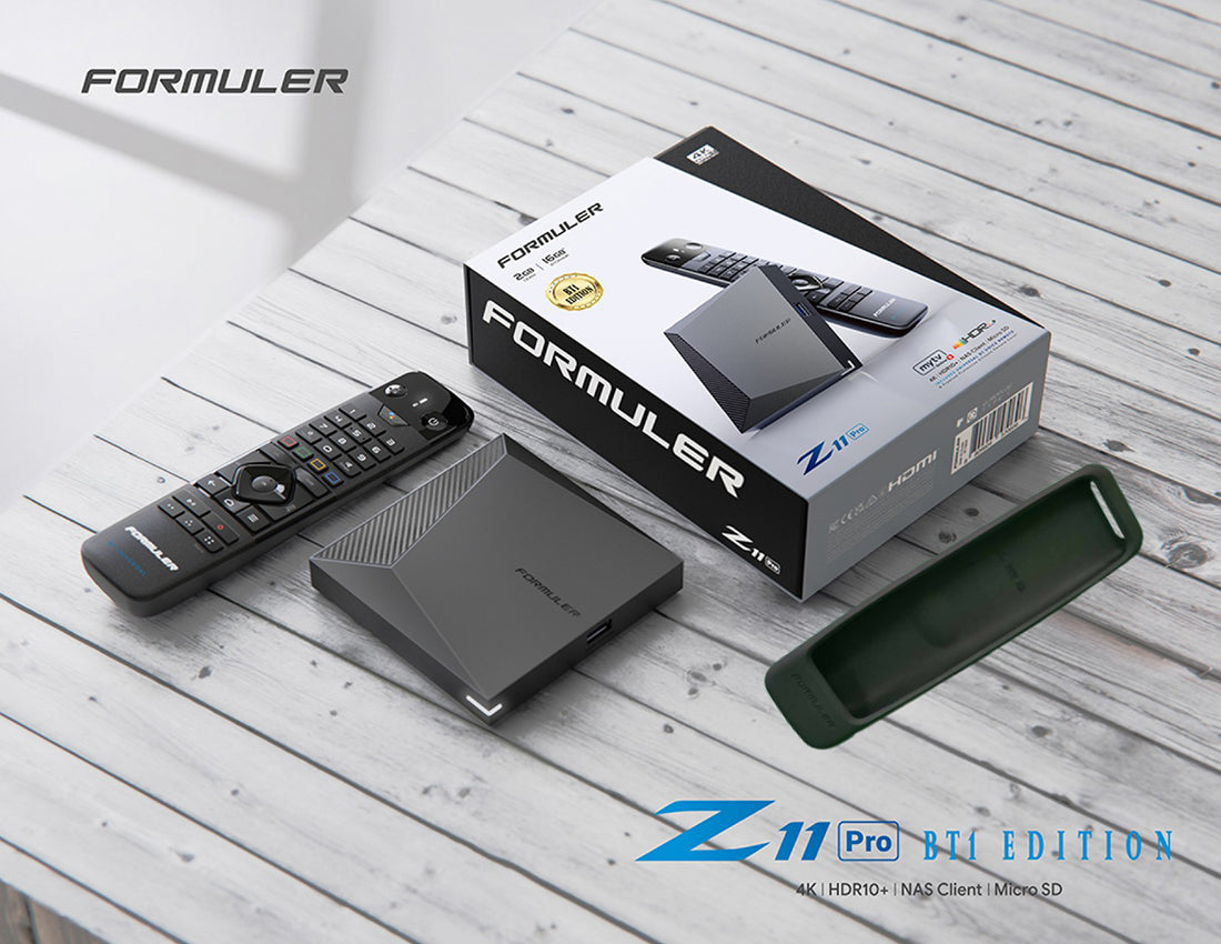 Formuler Z11 Pro MAX BT1 Edition Bluetooth GTV-BT 1 remote Mytvonline3 UK  Plug
