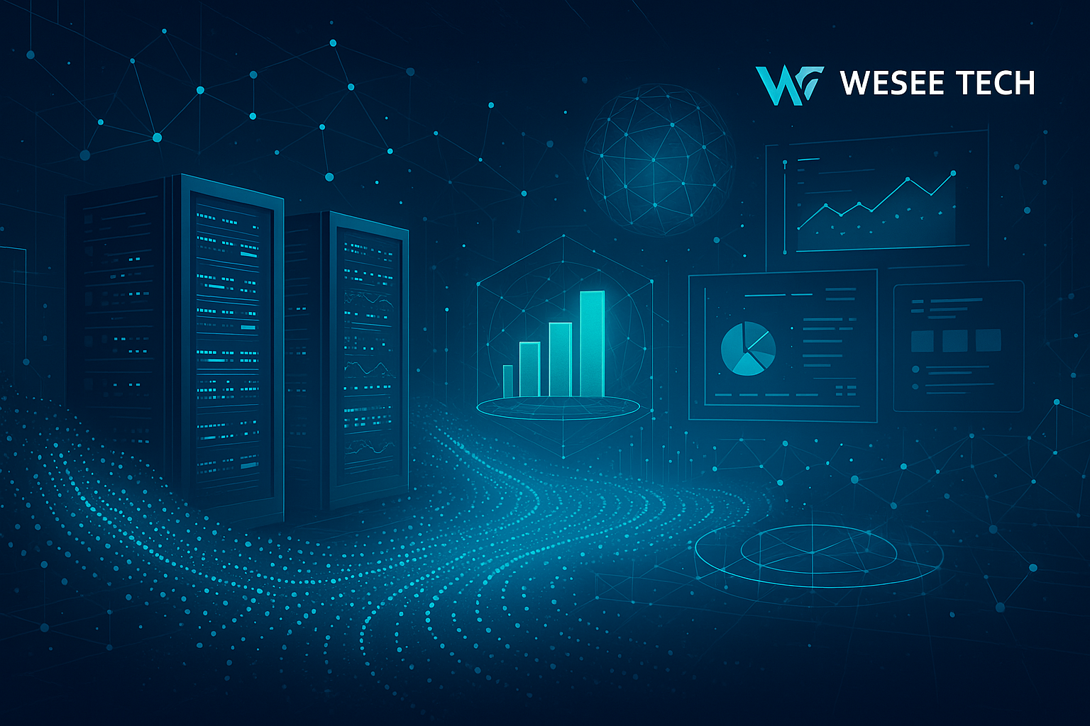Big Data &amp; Dataplatforms, We handle and structure huge amounts of data, so you can turn complex information into valuable insights. We handle all type of data and server and security companies all with our technology from WESEE TECH, our staff are always working hard for WESEE TECH