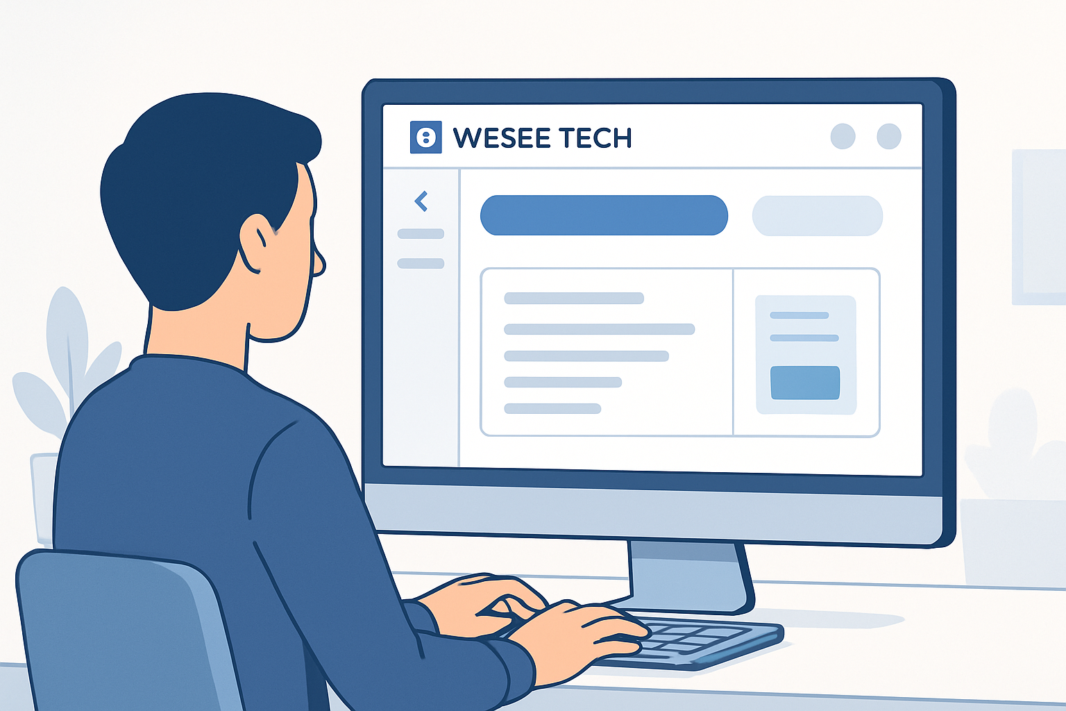 Simple Software user by WESEE TECH