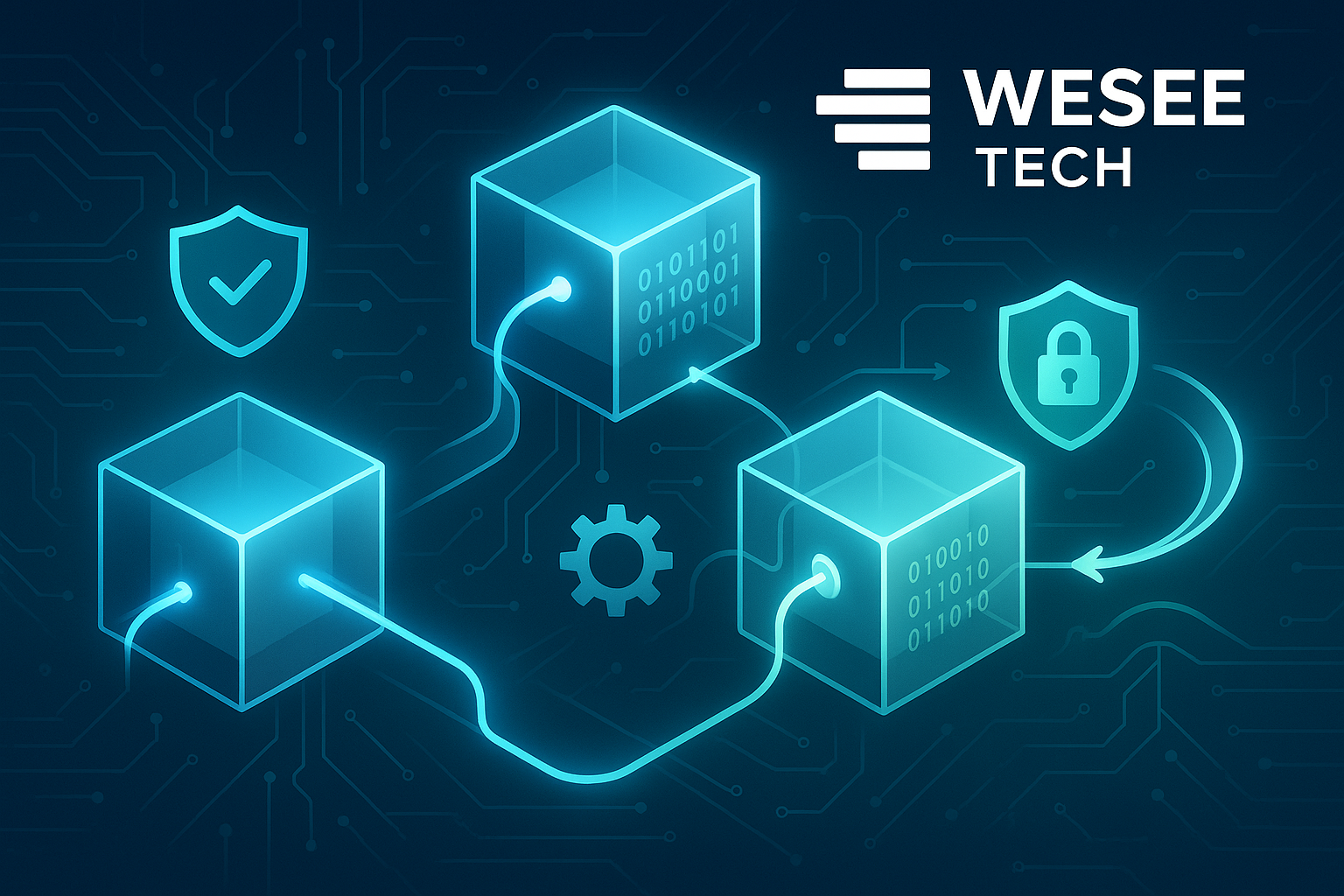 We develop blockchain solutions and smart contracts that provide security, transparency, and automation in your transactions. all made by WESEE TECH